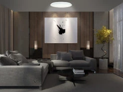 Luminea Home Control Deckenbeleuchtung:Smarte WLAN-Sternen-Deckenleuchte Mit CCT-LEDs, 36 W, 2500 Lm, Ø 48 Cm -Lunartec Shop zx5094 4