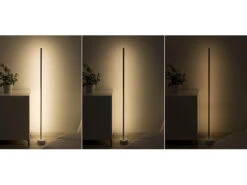 Luminea Home Control Eckleuchte:WLAN-Steh-/Eck-Leuchte Mit RGBW-IC-LEDs, 12 W, Dimmbar, App, Weiß -Lunartec Shop zx5124 27 2