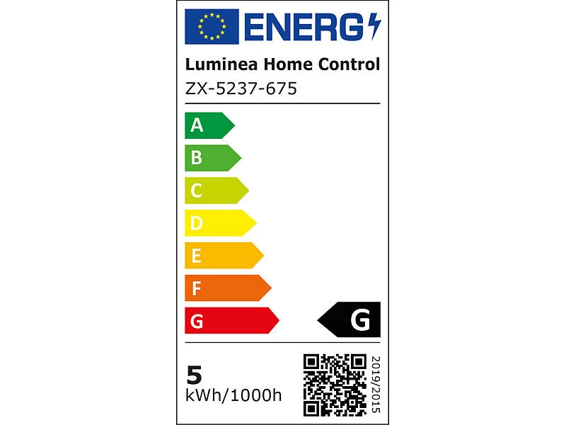 Luminea Einbaufassung:3er-Set Alu-Einbaustrahler-Rahmen, Schwarz, Inkl. ZigBee-LED-Spots 10 Luminea Einbaufassung:3er-Set Alu-Einbaustrahler-Rahmen, Schwarz, Inkl. ZigBee-LED-Spots – Bild 8