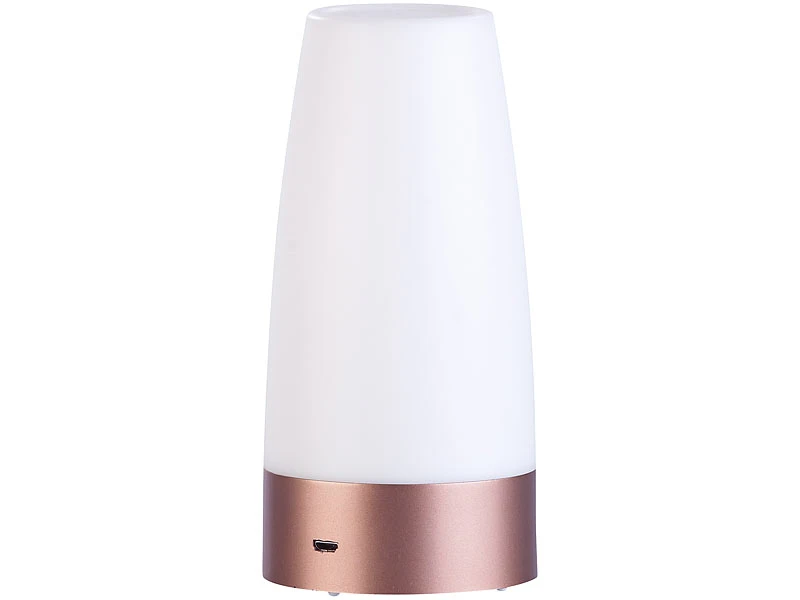 Lunartec Akku Lampe:LED-Akku-Tischlampe Mit PIR-Bewegungs-Sensor, USB, Warmweiß, Rund 7 Lunartec Akku Lampe:LED-Akku-Tischlampe Mit PIR-Bewegungs-Sensor, USB, Warmweiß, Rund – Bild 5