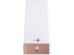 Lunartec Nachttischlampe Mit USB:LED-Akku-Tischlampe Mit PIR-Bewegungs-Sensor, USB, Warmweiß, Eckig -Lunartec Shop zx6039 0