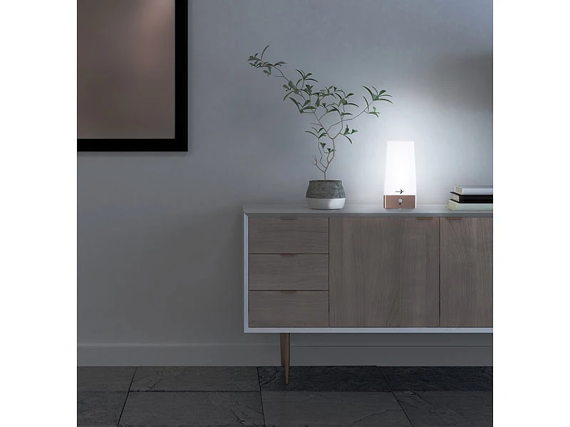 Lunartec LED Akku Tischleuchte:2er-Set LED-Akku-Tischlampen Mit PIR-Bewegungs-Sensor, USB, Warmweiß 5 Lunartec LED Akku Tischleuchte:2er-Set LED-Akku-Tischlampen Mit PIR-Bewegungs-Sensor, USB, Warmweiß – Bild 3