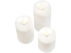 Britesta LED Kerze Outdoor:6er-Set Flackernde LED-Kerzen, Dimmbar, 3 Größen, Fernbedienung, IP44 25 Britesta LED Kerze Outdoor:6er-Set Flackernde LED-Kerzen, Dimmbar, 3 Größen, Fernbedienung, IP44 -Lunartec Shop zx6046 3