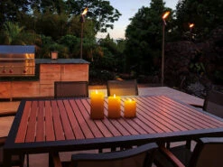 Britesta LED Kerze Outdoor:6er-Set Flackernde LED-Kerzen, Dimmbar, 3 Größen, Fernbedienung, IP44 23 Britesta LED Kerze Outdoor:6er-Set Flackernde LED-Kerzen, Dimmbar, 3 Größen, Fernbedienung, IP44 -Lunartec Shop zx6046 9