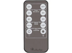 Britesta LED Batterie Leuchten:6er-Set Dimmbare LED-Echtwachskerzen Mit Fernbedienung, In 5 Größen 17 Britesta LED Batterie Leuchten:6er-Set Dimmbare LED-Echtwachskerzen Mit Fernbedienung, In 5 Größen -Lunartec Shop zx6048 5