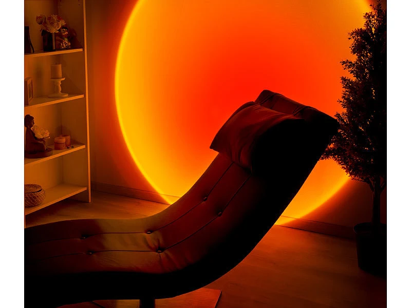 Lunartec Sonnenuntergangslampe:Sonnenuntergangs-LED-Projektionslicht, 10W, 180° Schwenkbar, USB, Alu 8 Lunartec Sonnenuntergangslampe:Sonnenuntergangs-LED-Projektionslicht, 10W, 180° Schwenkbar, USB, Alu – Bild 6