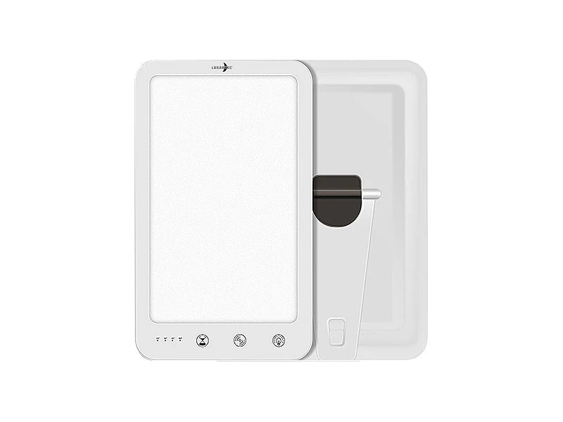Lunartec Sonnenlichtlampe:CCT-LED-Tageslichtlampe, 10.000 Lux, Dimmbar, Timer, USB-C, 3000-6500K 6 Lunartec Sonnenlichtlampe:CCT-LED-Tageslichtlampe, 10.000 Lux, Dimmbar, Timer, USB-C, 3000-6500K – Bild 4