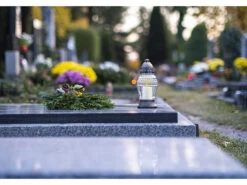 PEARL LED-Kerzen Friedhof:4er-Set Flackernde LED-Grablicht-Kerzen, Leuchtet Tag & Nacht, Weiß 16 PEARL LED-Kerzen Friedhof:4er-Set Flackernde LED-Grablicht-Kerzen, Leuchtet Tag & Nacht, Weiß -Lunartec Shop zx6234 7 1