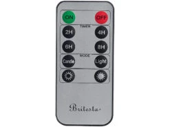 Britesta Kerzen Mit Fernbedienung:4er-Set Flackernde LED-Adventskerzen Mit Fernbedienung, Dimmbar, Rot 19 Britesta Kerzen Mit Fernbedienung:4er-Set Flackernde LED-Adventskerzen Mit Fernbedienung, Dimmbar, Rot -Lunartec Shop zx6247 0