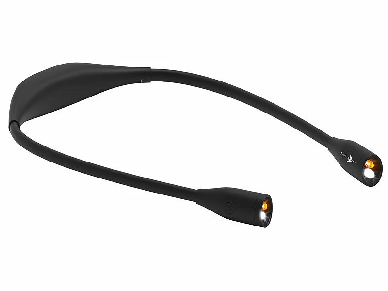 Lunartec Leselampe:LED-Leseleuchte Zum Umhängen, Akku Mit 6 Std. Laufzeit, Dimmbar, 2 W 8 Lunartec Leselampe:LED-Leseleuchte Zum Umhängen, Akku Mit 6 Std. Laufzeit, Dimmbar, 2 W – Bild 6