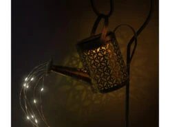 Lunartec Solar Lichterkette:Solar-Deko-Gießkanne Mit LED Beleuchtung Und Dämmerungssensor -Lunartec Shop zx6340 3