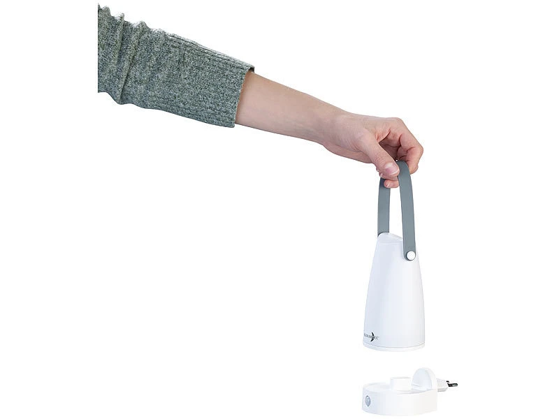 Lunartec 2er-Set 2in1-Steckdosen-Nachtlichte Mit PIR-Sensor & Akku-Tischleuchte 16 Lunartec 2er-Set 2in1-Steckdosen-Nachtlichte Mit PIR-Sensor & Akku-Tischleuchte – Bild 14