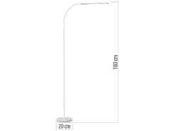 Luminea Home Control Stehlampe:Smarte WLAN-Stehleuchte, CCT-LEDs, Schwanenhals, Dimmbar, App, Weiß 18 Luminea Home Control Stehlampe:Smarte WLAN-Stehleuchte, CCT-LEDs, Schwanenhals, Dimmbar, App, Weiß -Lunartec Shop zx7129 21