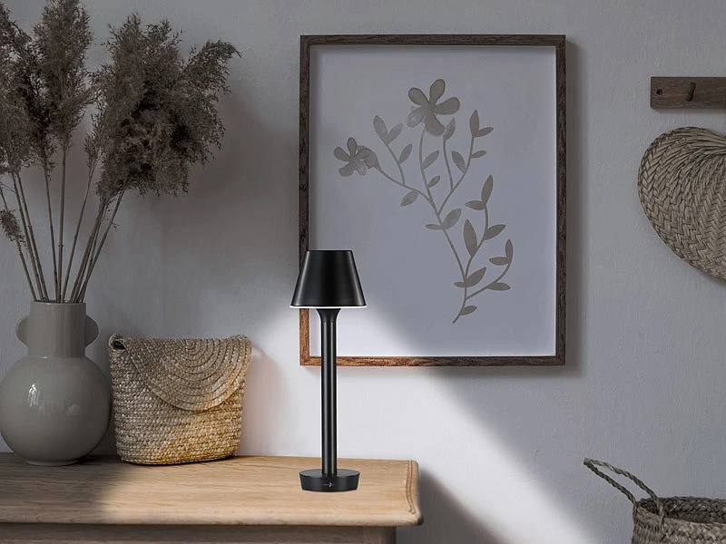 Lunartec Kabellose Tischlampe:Smarte Outdoor-Tischlampe, RGB-CCT-LEDs, App, Bluetooth, 2er-Set 6 Lunartec Kabellose Tischlampe:Smarte Outdoor-Tischlampe, RGB-CCT-LEDs, App, Bluetooth, 2er-Set – Bild 4