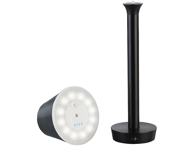 Lunartec 2er-Set Smarte Outdoor-Tischlampe Mit WLAN-Gateway, Versandrückläufer 7 Lunartec 2er-Set Smarte Outdoor-Tischlampe Mit WLAN-Gateway, Versandrückläufer – Bild 5