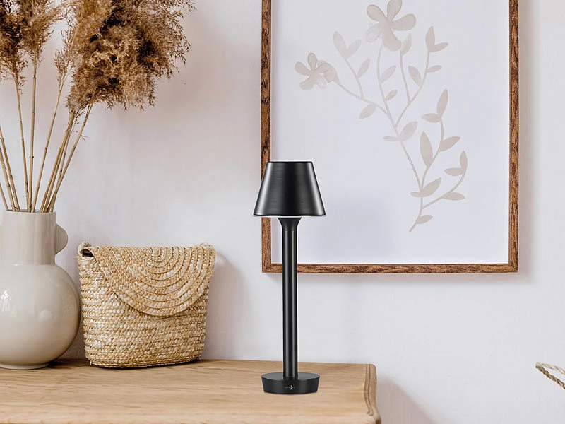 Lunartec Kabellose Tischlampe:Smarte Outdoor-Tischlampe, RGB-CCT-LEDs, App, Bluetooth, 2er-Set 7 Lunartec Kabellose Tischlampe:Smarte Outdoor-Tischlampe, RGB-CCT-LEDs, App, Bluetooth, 2er-Set – Bild 5