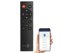 Lunartec Tischlampe Balkontisch:Smarte Outdoor-Tischlampe, RGB-CCT-LEDs, App, Inkl. Fernbedienung -Lunartec Shop zx7192 9