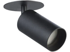 Luminea Lampen Spot:Schwenkbarer Alu-Wand- & Deckenspot, Schwarz, Mit ZigBee-LED-Spot 27 Luminea Lampen Spot:Schwenkbarer Alu-Wand- & Deckenspot, Schwarz, Mit ZigBee-LED-Spot -Lunartec Shop zx7218 1 1