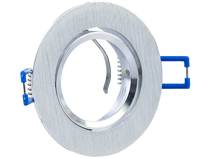 Luminea GU10 RGB:3er-Set Alu-Einbaustrahler-Rahmen Mit WLAN-LED-Spots, 350 Lm, App 10 Luminea GU10 RGB:3er-Set Alu-Einbaustrahler-Rahmen Mit WLAN-LED-Spots, 350 Lm, App – Bild 8