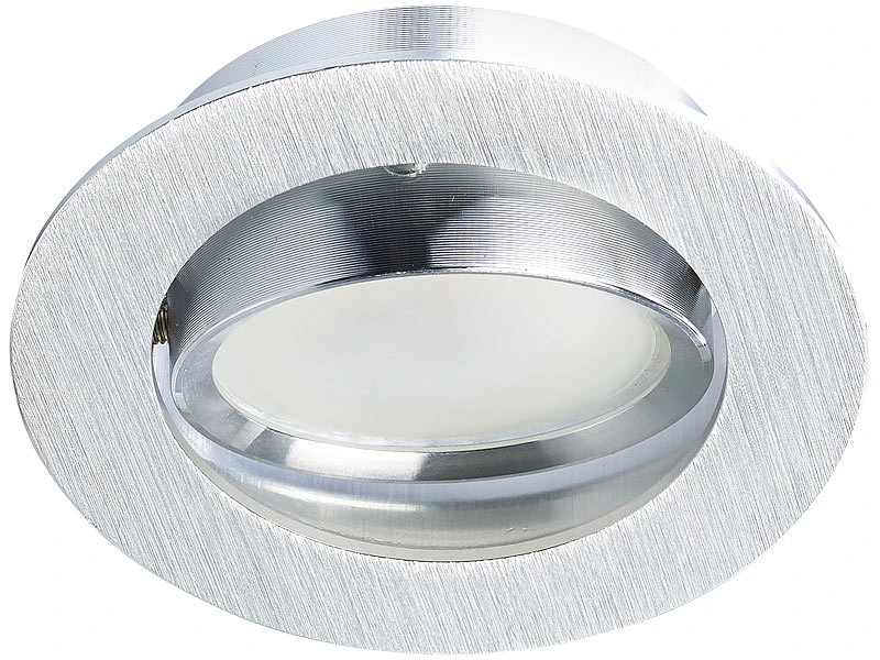Luminea GU10 RGB:3er-Set Alu-Einbaustrahler-Rahmen Mit WLAN-LED-Spots, 350 Lm, App 13 Luminea GU10 RGB:3er-Set Alu-Einbaustrahler-Rahmen Mit WLAN-LED-Spots, 350 Lm, App – Bild 11