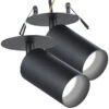 Luminea Spot:2er-Set Schwenkbare Wand- Und Deckenspots Mit GU10-Fassung, Schwarz 1 Luminea Spot:2er-Set Schwenkbare Wand- Und Deckenspots Mit GU10-Fassung, Schwarz -Lunartec Shop zx7271 5