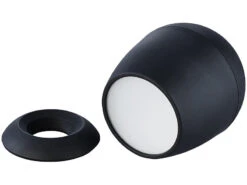 Luminea Home Control Stimmungslicht:Smarte WLAN-Stimmungsleuchte, RGB-CCT-LEDs, 210lm, 2,2W, USB, Schwarz -Lunartec Shop zx8270 1