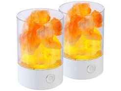 Lunartec USB Lampe:2er-Set RGB-LED-Tischleuchten: 7 Farben, Natürliche Salzkristalle, 3 W 21 Lunartec USB Lampe:2er-Set RGB-LED-Tischleuchten: 7 Farben, Natürliche Salzkristalle, 3 W -Lunartec Shop zx9017 1